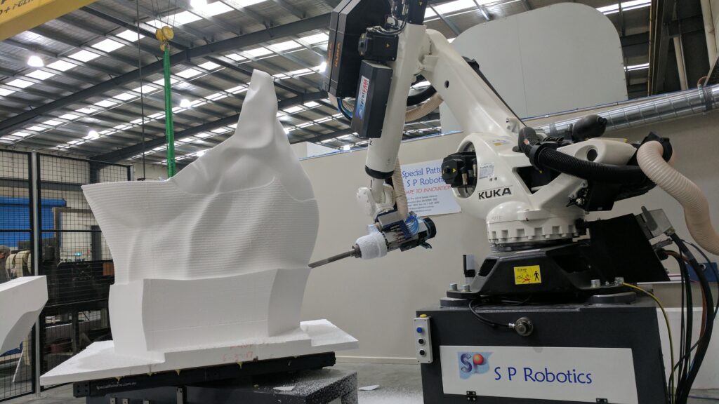 Robot milling system