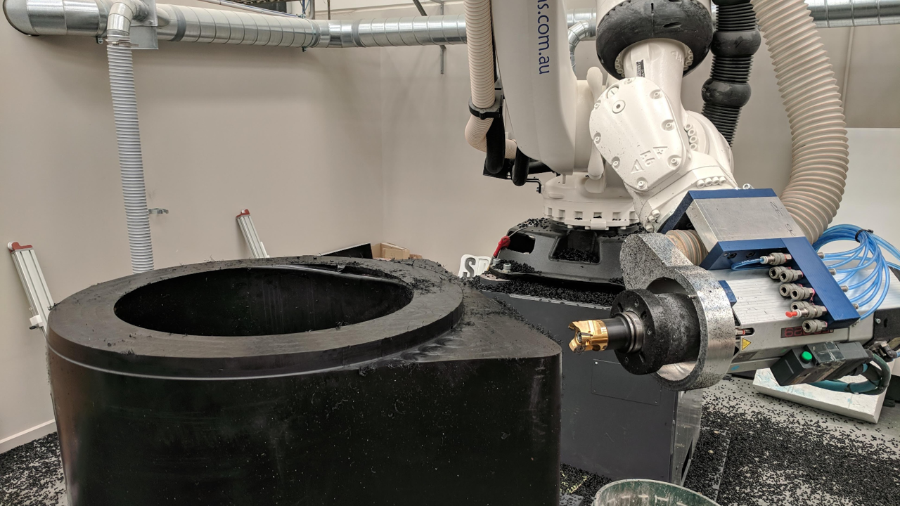 Plastic Machining Cell