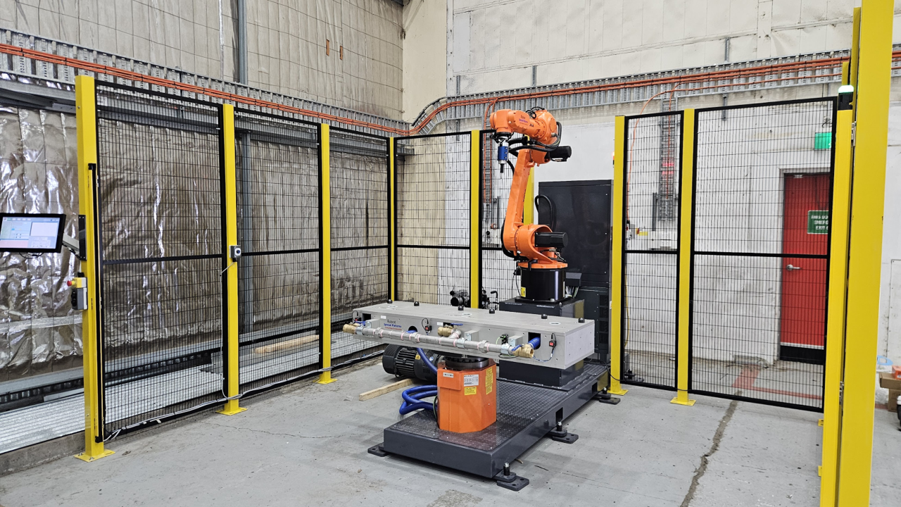 Ultra Sonic Kinfe Trimming Thermoforming